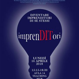 Diventare imprenditori di se stessi Diventare imprenditori di se stessi