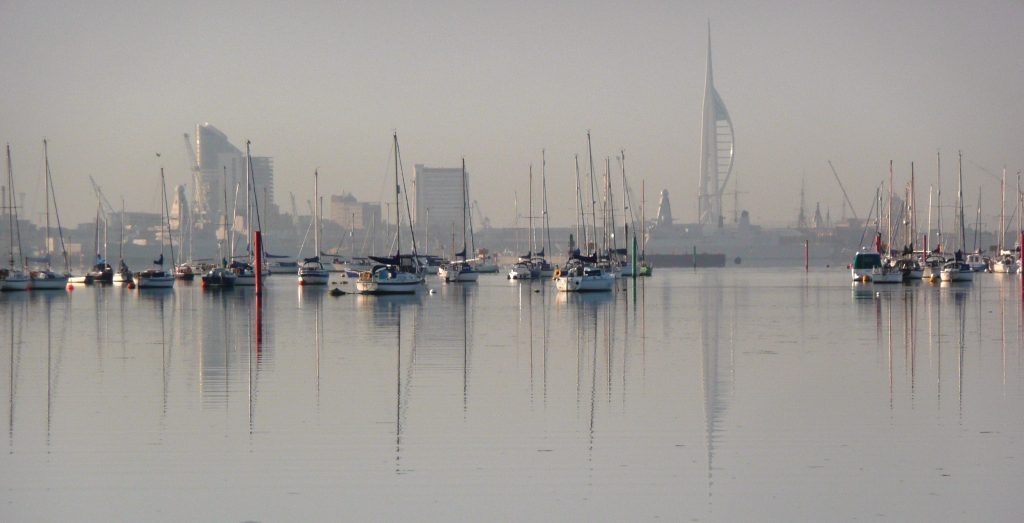 Corsi di inglese all'estero: Portsmouth. View from Portchester