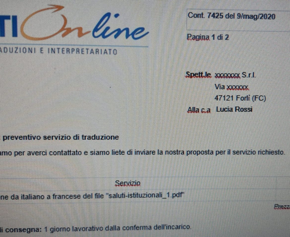 Cosa c’è da sapere quando si chiede un preventivo per una traduzione